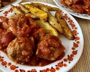 ミートボール＆ウェッジドポテト